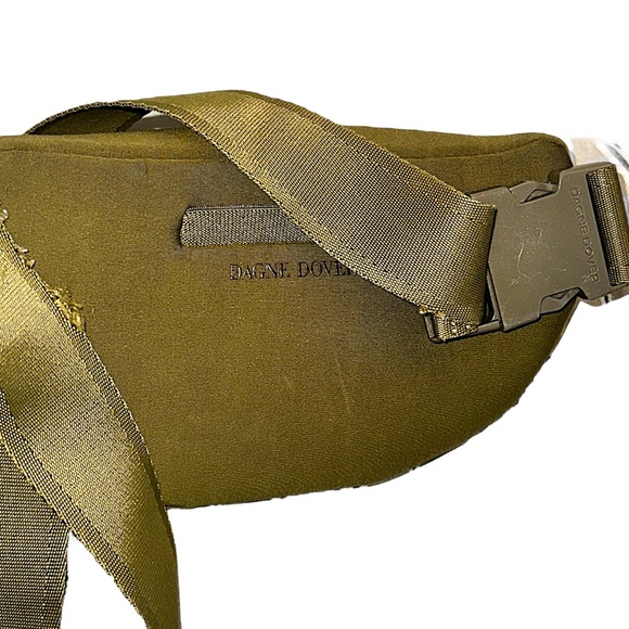 Dagne Dover Olive Neoprene Fanny pack crossbody essentials bag - Picture 5 of 15
